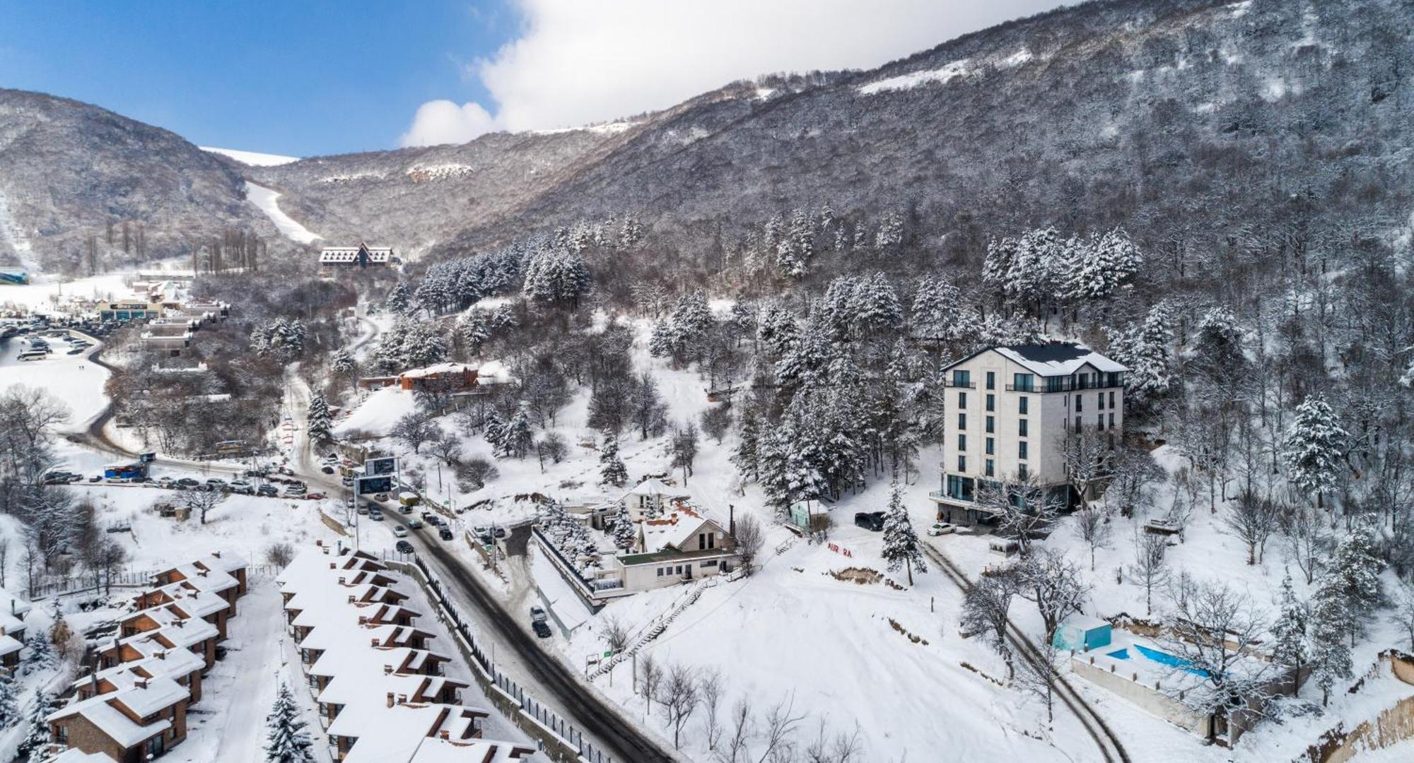 Aurora Resort, تساجكادزور المظهر الخارجي الصورة